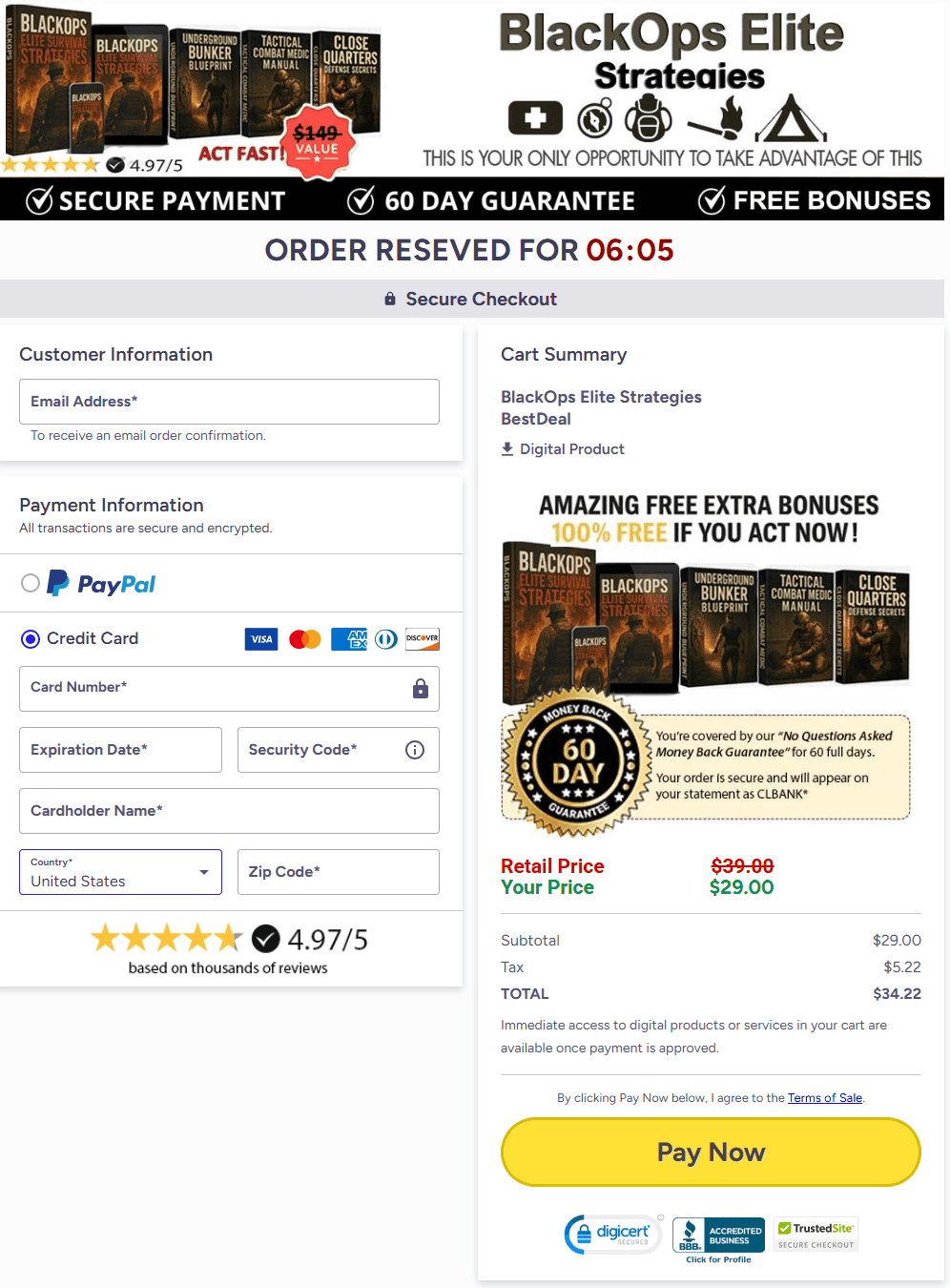 BlackOps Elite Strategies Stands